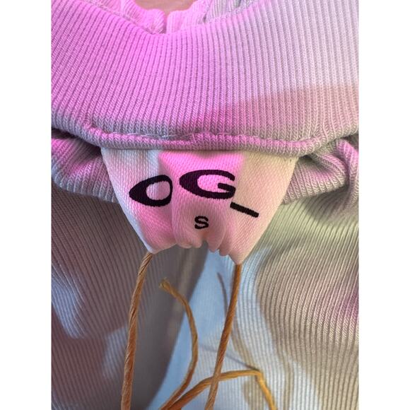 OGL Light Cotton Rib Umbrella Maxi Skirt with Pockets Small Blue Shadow New - Picture 3 of 4